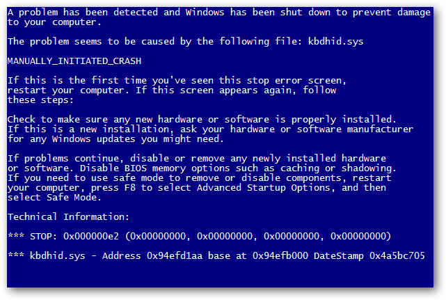 Синий экран при переустановке Windows XP и Windows 7. Ошибки синего экрана